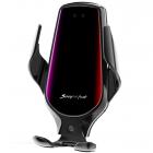 R1 R2 Automatic Clamping 10W Car Wireless Charger For iPhone Huawei LG_1